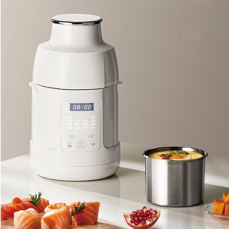 Baby Food Processor - เครื่องเตรียมอาหารเด็ก 220V เครื่องทำอาหารเด็กแบบเหล็กทั้งหมด เครื่องนึ่งและทำอาหารอเนกประสงค์ เครื่องทำข้าวบด เครื่องปั่นและบดอเนกประสงค์