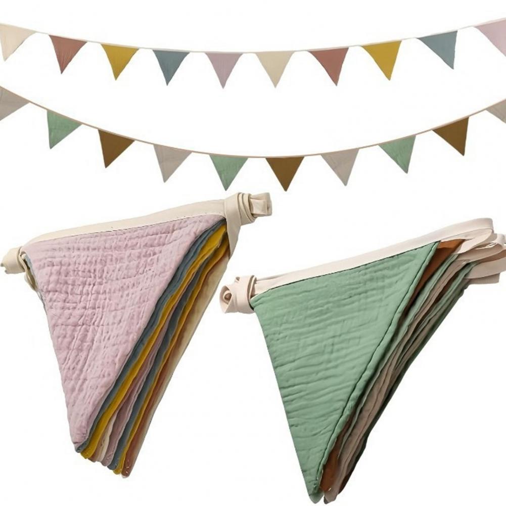 Baby Nursery Garland - 236 ซม.ธงแบนเนอร์ Bunting Flags เนอสเซอรี่ Garland