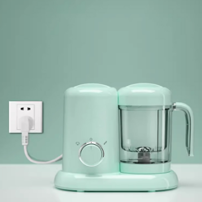 Baby Food Processor - เครื่องทำอาหารเด็กไฟฟ้าอเนกประสงค์ 220V พร้อมหม้อนึ่งสแตนเลส เครื่องปั่นผสมอาหาร เครื่องบดอาหารกันแตก