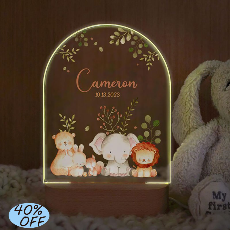 CUSTOM ชื่อ Baby Night Light ก - Baby Nursery Decor Ideas บทวิจารณ์และราคา