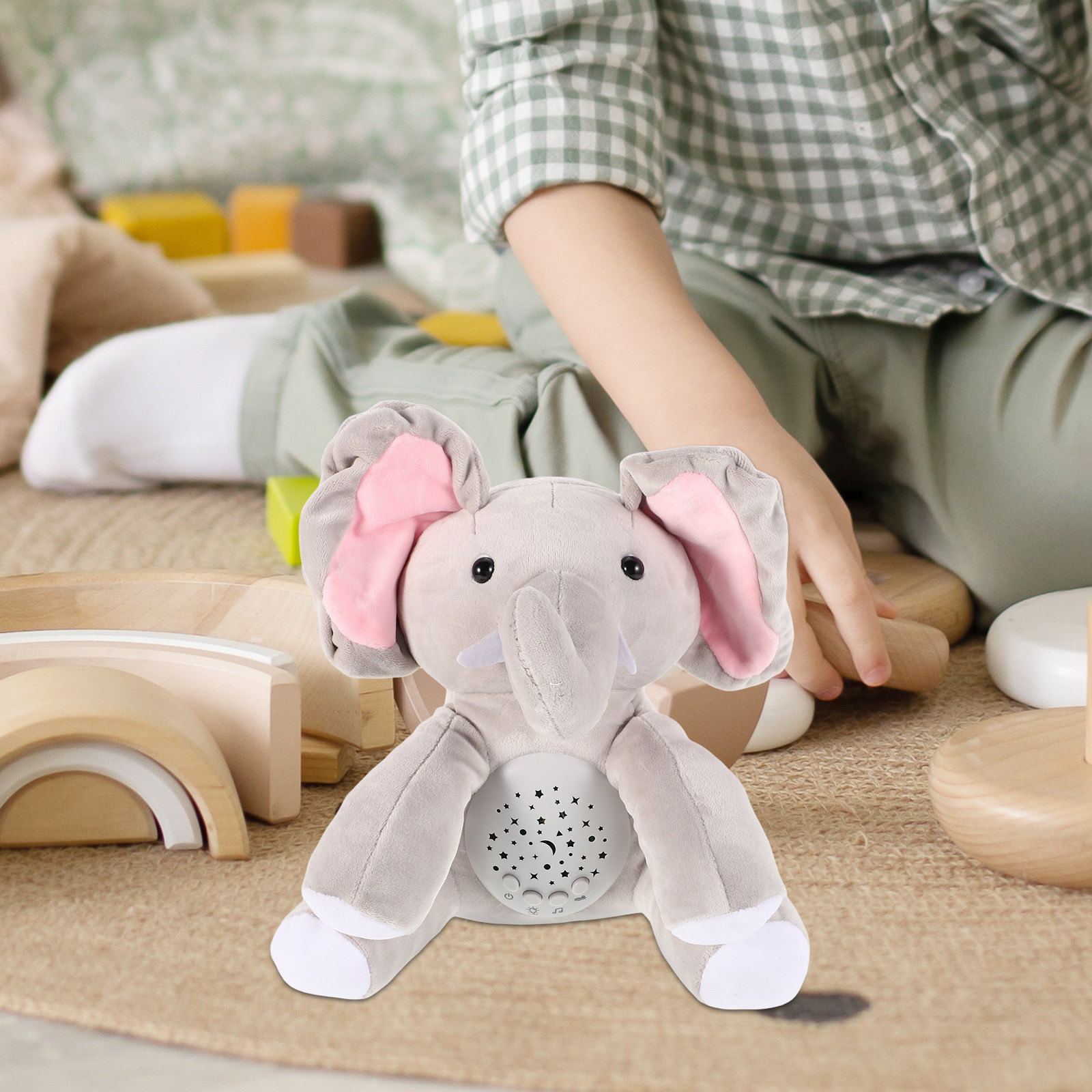 โปรเจคเตอร์ฉายภาพสำหรับเด็กทาร - Baby Nursery Elephant บทวิจารณ์และราคา