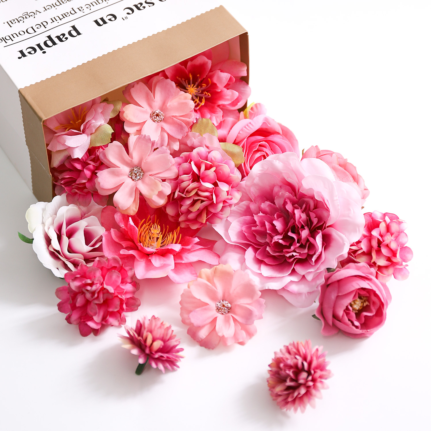 21 ชิ้นดอกกุหลาบดอกไม้ประดิษฐ์ - Baby Nursery Decor Ideas บทวิจารณ์และราคา