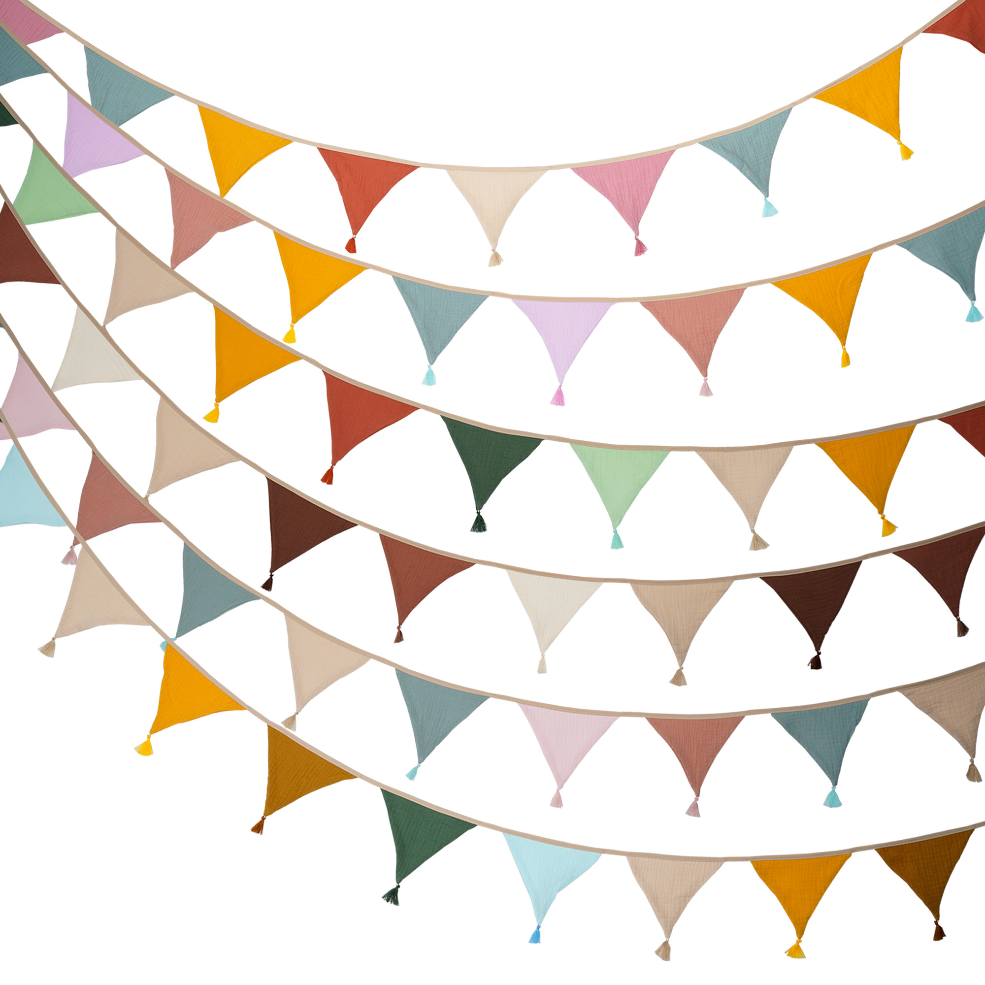 ธงผ้าตกแต่งงานปาร์ตี้ ขนาด 2.6 - Baby Nursery Garland บทวิจารณ์และราคา