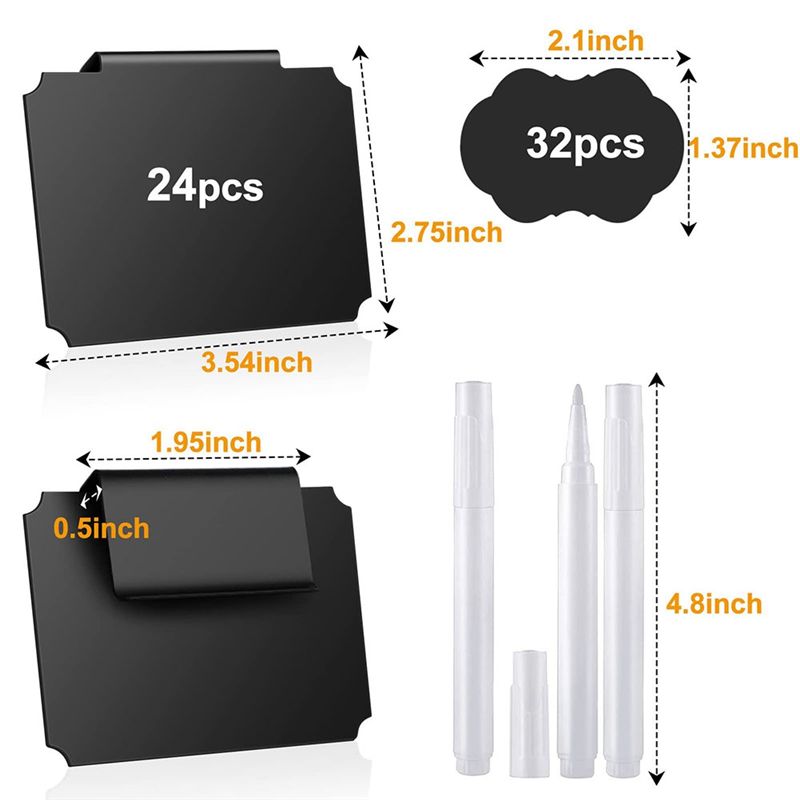 ป้ายติดตะกร้า ABFS 24 ชิ้น, ป้ - Storage Basket Fabric บทวิจารณ์และราคา