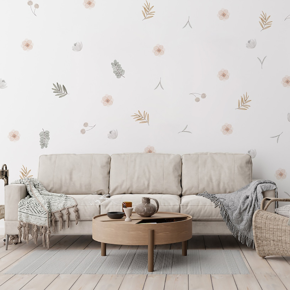 Boho ใบพฤกษศาสตร์ DIY Wall Dec - Baby Nursery Decor Ideas บทวิจารณ์และราคา
