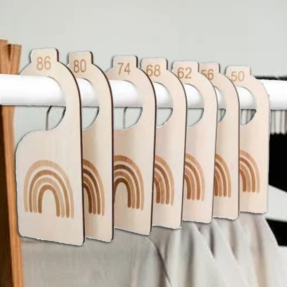 ที่กั้นตู้เสื้อผ้าเด็กแบบรุ้ง, - Baby Nursery Closet Organization บทวิจารณ์และราคา